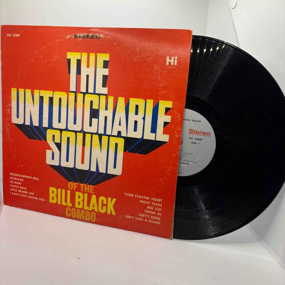 The Untouchable Sound Bill Black Combo Vinyl Record LP‎ Hi Records SHL 32009